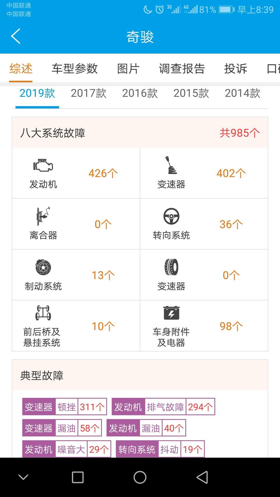六月份准备买车，看了好多车型，本田CRV机油增多，荣放内饰太老，探界者还是个国五的…很看好奇骏，可是出现变速箱顿挫，冒黑烟…听说只是奇骏19年2月前生产的第一批车出现这些情况，去车质网上查了一下感觉很普遍。有没有最近买车的车主，现在还会出现这些情况吗？感觉如果不出现这些情况，奇骏是最适合的选项了。谢谢啦！