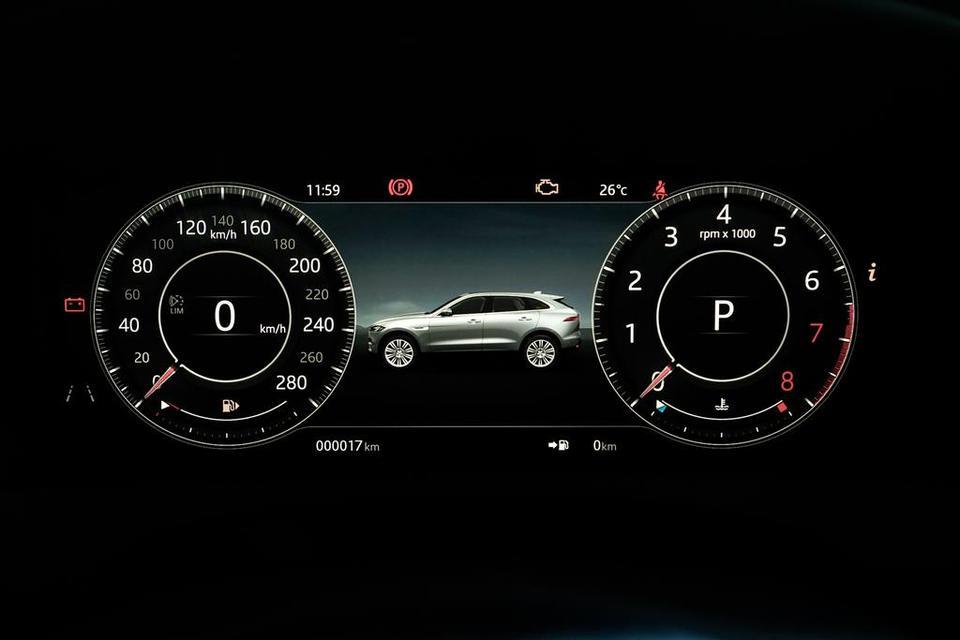 捷豹f-pace-17款的Fpace2.0t sport电子仪表可以升级最新款的仪表内容吗？