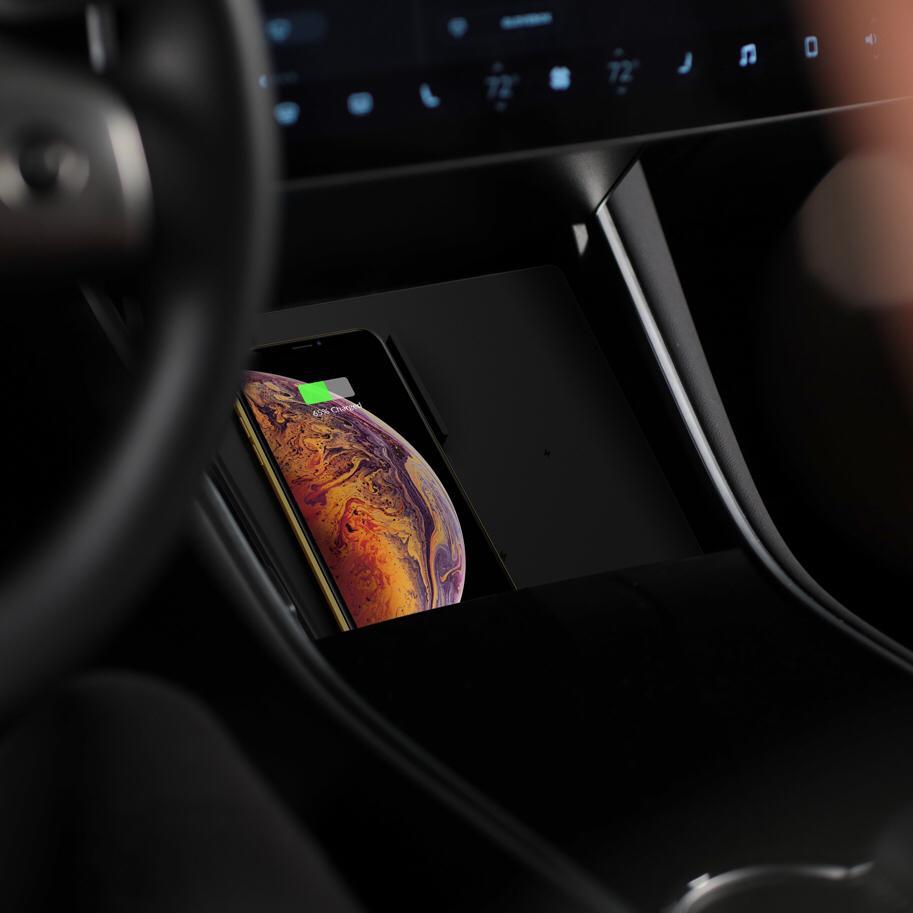 model 3(进口)-model 3目前配备的手机充电头是实体的，有没有必要花99美元买个无线充电的？