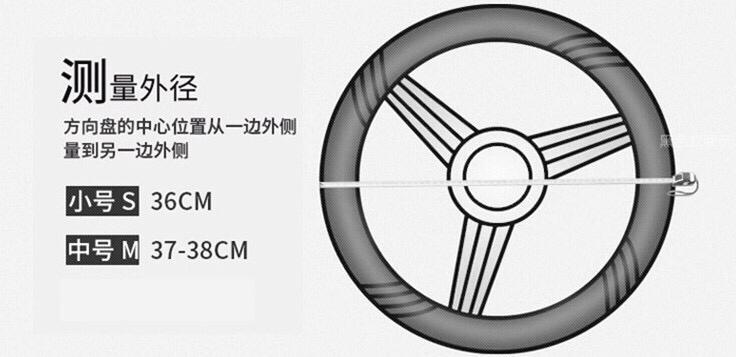 奕跑-谁能告诉我这个方向盘直径多少 就是从最外侧开始量 如下图  哪位好心人帮帮我