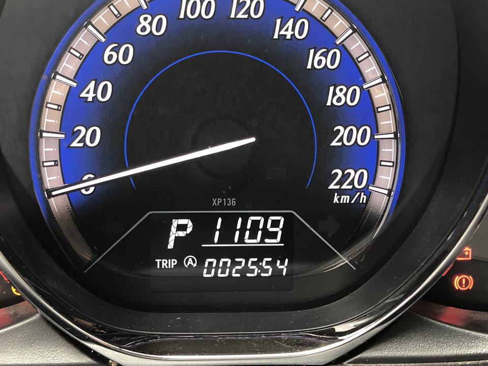yaris l 致享-仪表盘上TRIP 一个带圈的A 出来了一个读数是什么意思