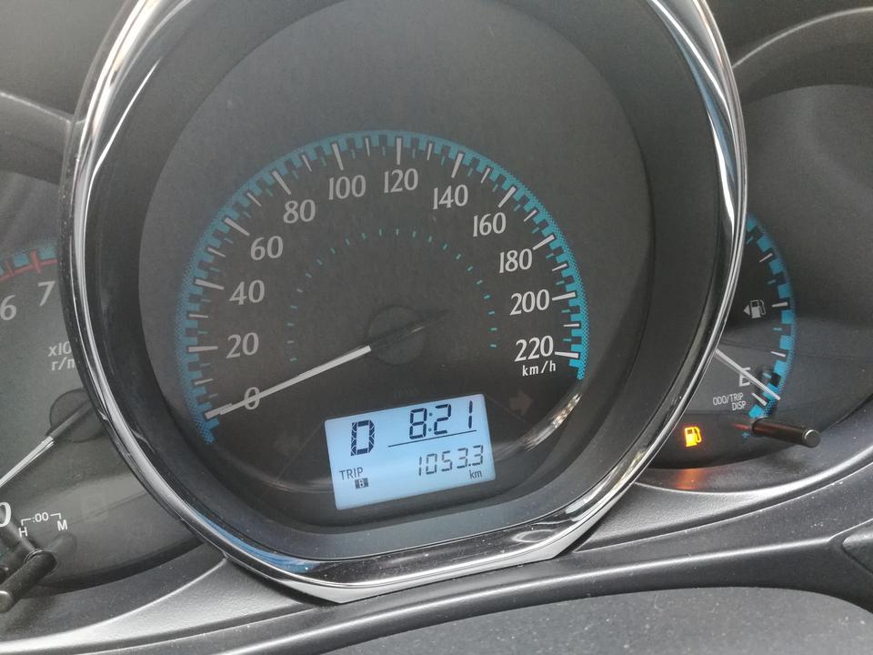 yaris l 致享-400块钱，跑了1053公里，很省油！nice