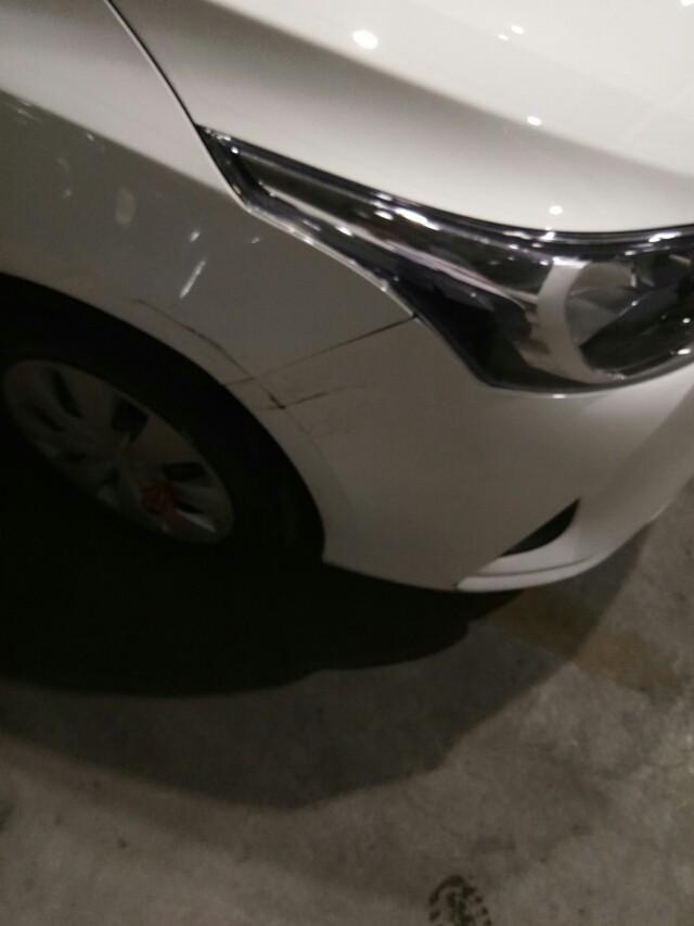 yaris l 致享-车漆刮掉了一些，怎么办？补一下吗？多少钱？？