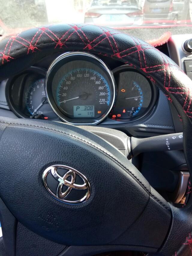 yaris l 致享-开了595公里了，感觉前胎气有点不足，没有胎压监测，需要大点气吗？你们开多久打的气？