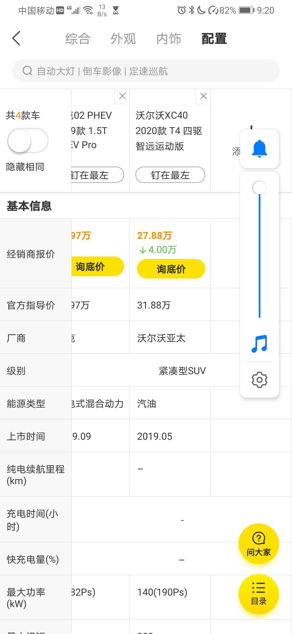 领克02 phev-这四款车哪款好