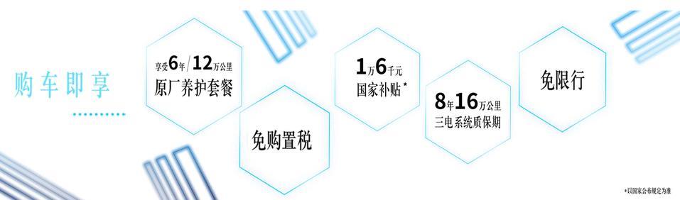 奔驰eqc-要是买EQC的话，现在都有什么权益呀？
我看官网写的是5种，但是看其他车友说，还有5年免费充电，这是啥呀？还有就是原厂的养护套餐是类似于雷克萨斯那种，完全免费保养吗？
1、享6年/12万公里原厂养护套餐
2、免购置税
3、1万6千元国家补贴
4、8年16万公里三电系统质保期
5、免限行
