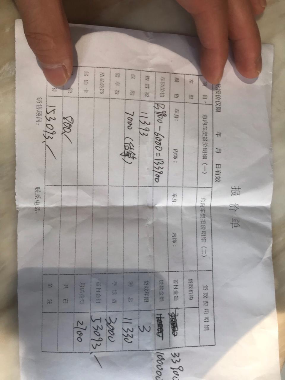各位大神帮忙看看1.5t思域自动豪华版报价单 看看合适吗？