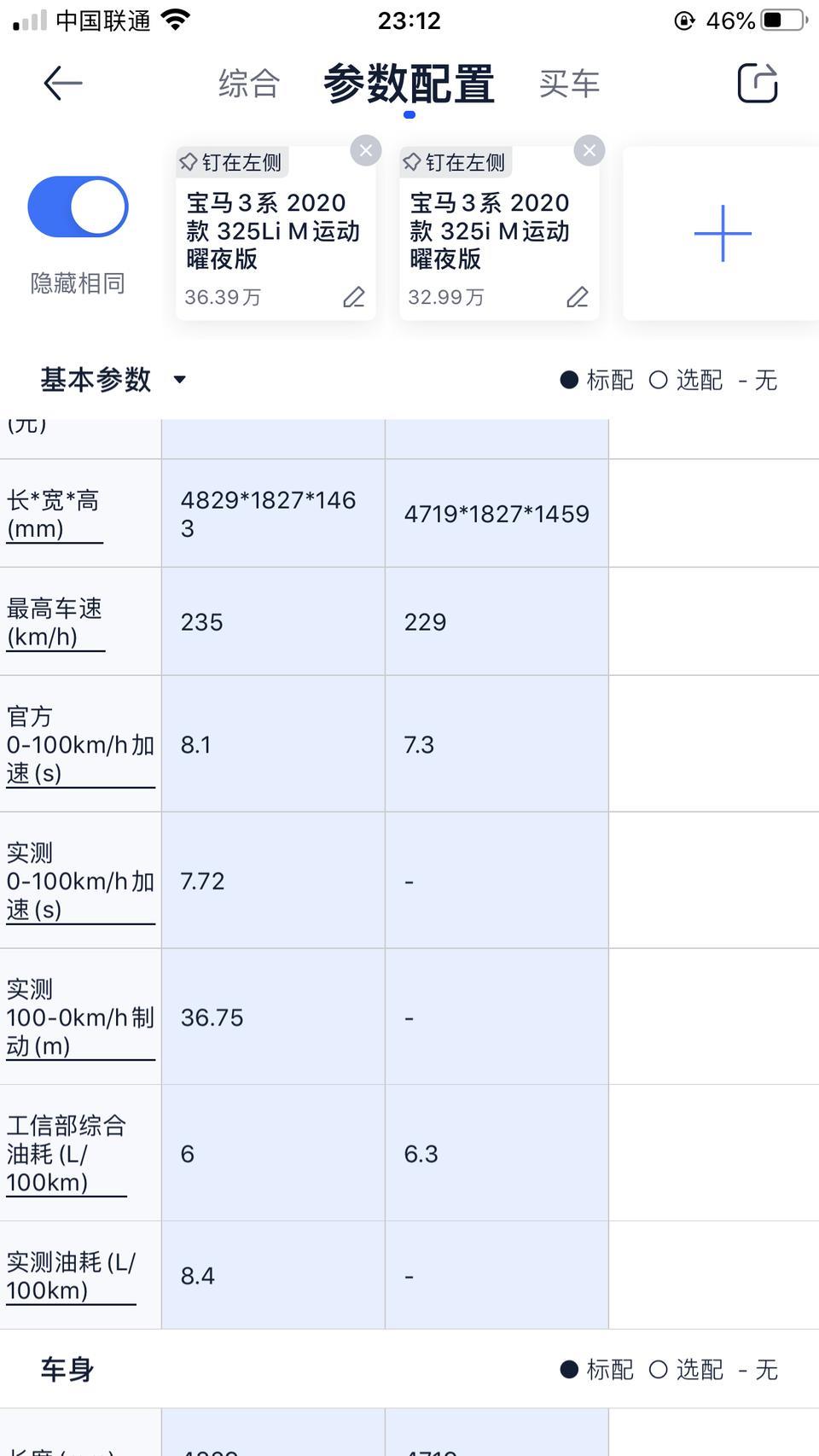 宝马3系-请教下，为什么官方标称的325i耀夜在重量轻的情况下比325li耀夜的油耗要大。是调教不同吗？