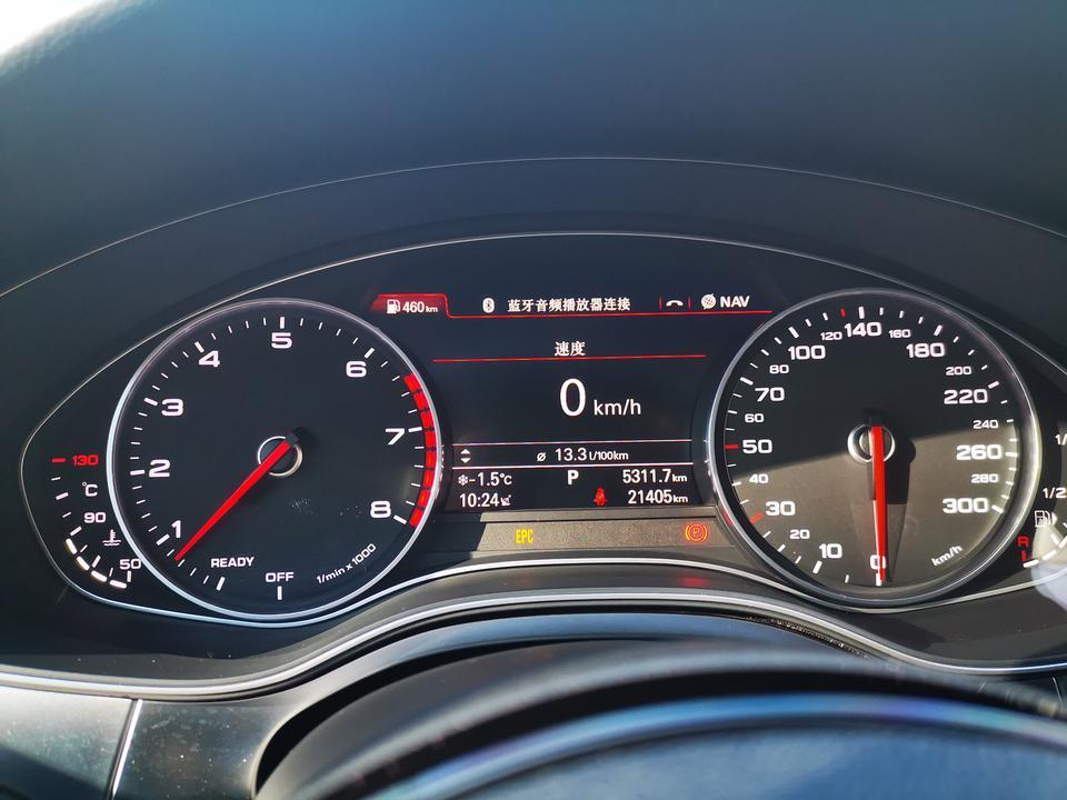 奥迪a6l-2018款2.5L，洗完车EPC灯常亮怎么回事？熄火重新打火又不亮了