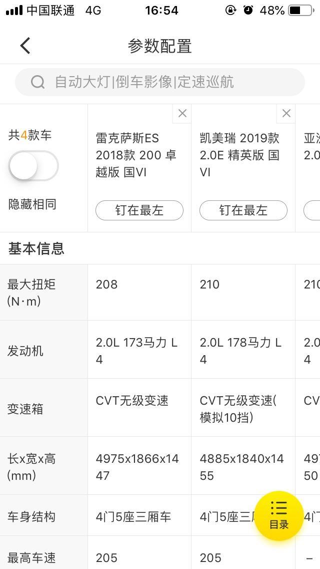 同为2.0，凯美瑞，亚洲龙，es200的发动机有什么区别，似乎马力数和代号都不同耶