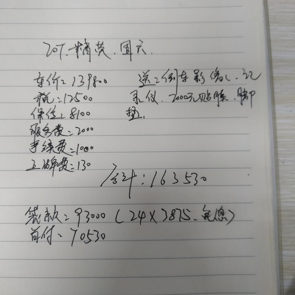 君威-成都哪个4S店，可以拿这个价格提车？？？