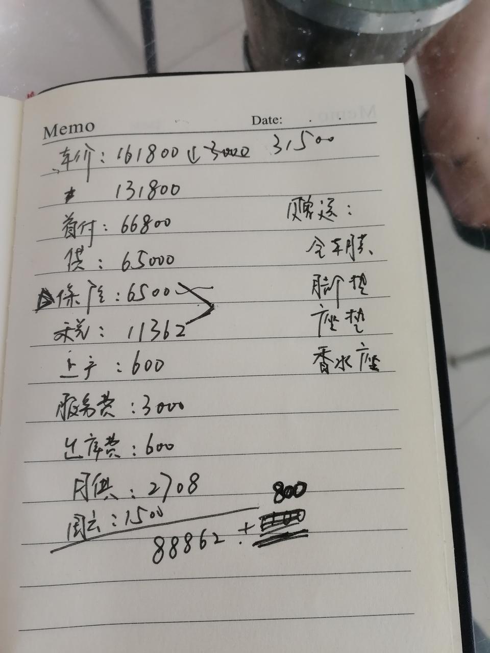 速腾-今天刚接1.4国六舒适，按揭15.4贵吗？优惠30000，手续3600，上牌600，提车加800！！！