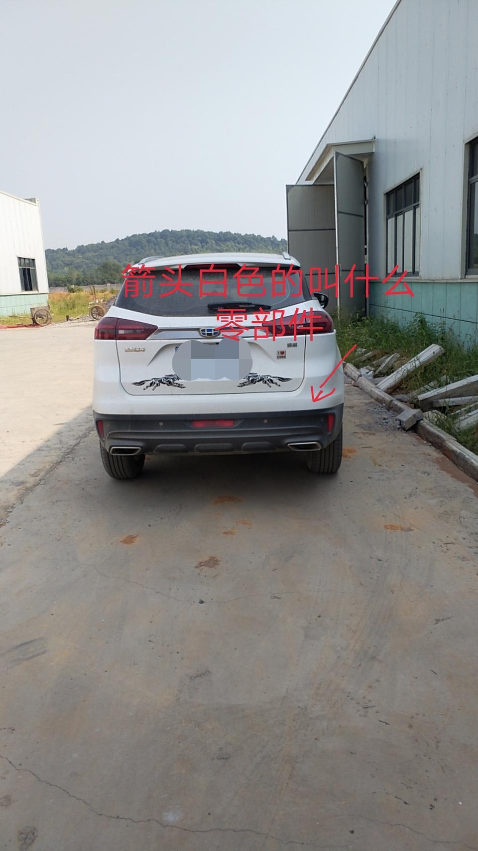 博越-请问图案箭头白色的叫什么零部件