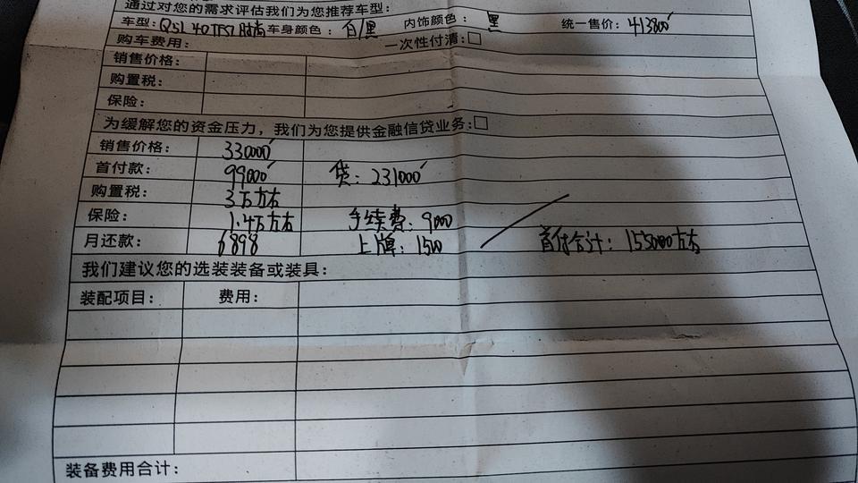 奥迪q5l-请问这个价格，还有空间么