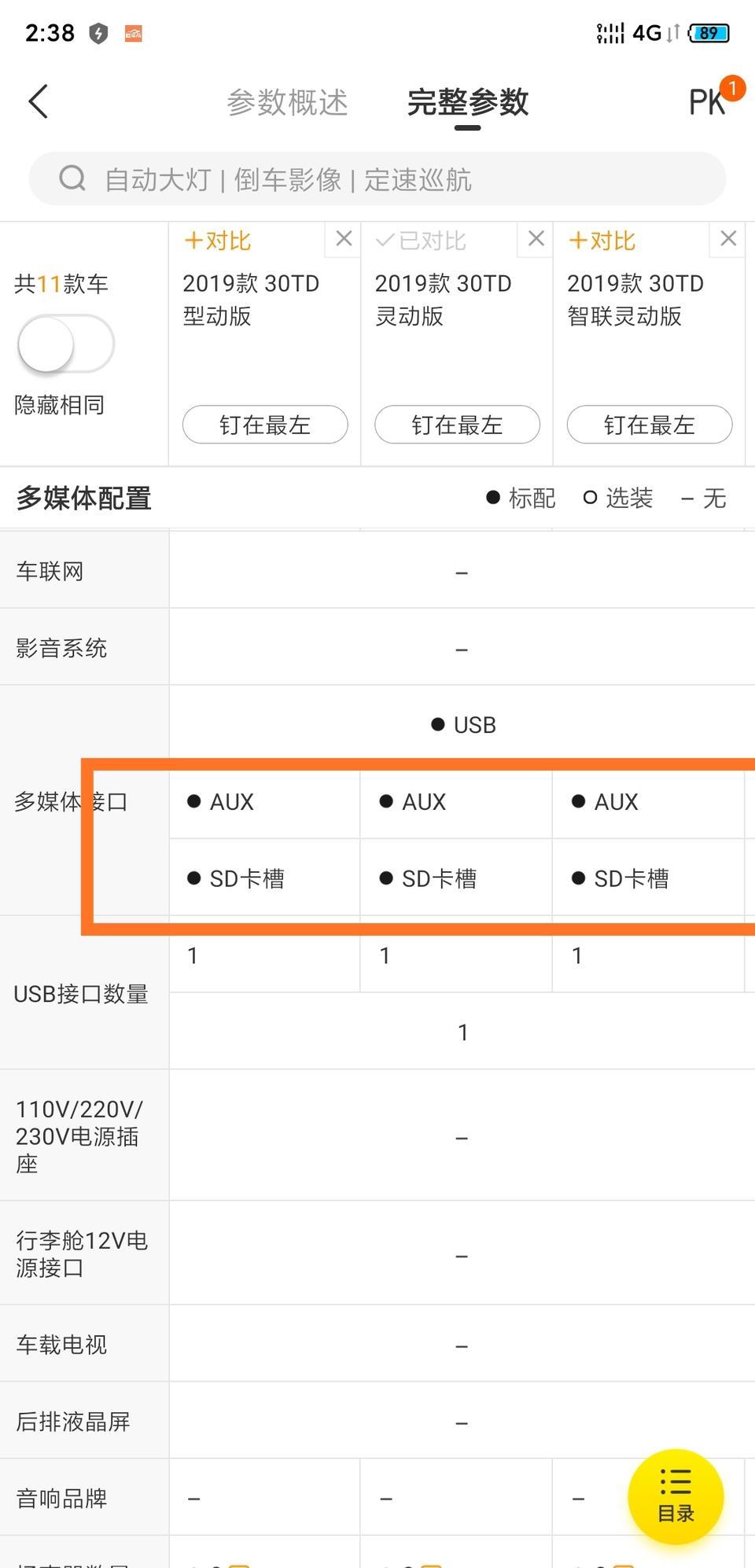 红旗h5-这俩插口在哪，只找到了usb