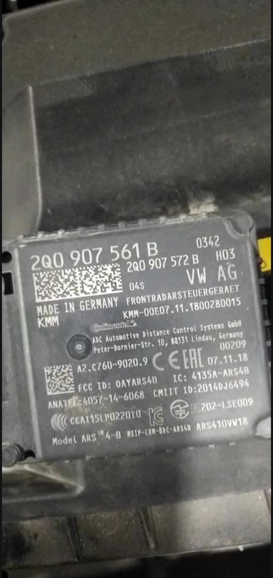 探岳-为啥原车的感应传感器配件是德国进口的，售后维修换的是国产的？？？各位这正常嘛？？？