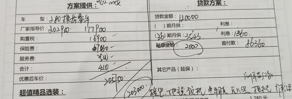 探岳-280豪华版，还可以讲价？