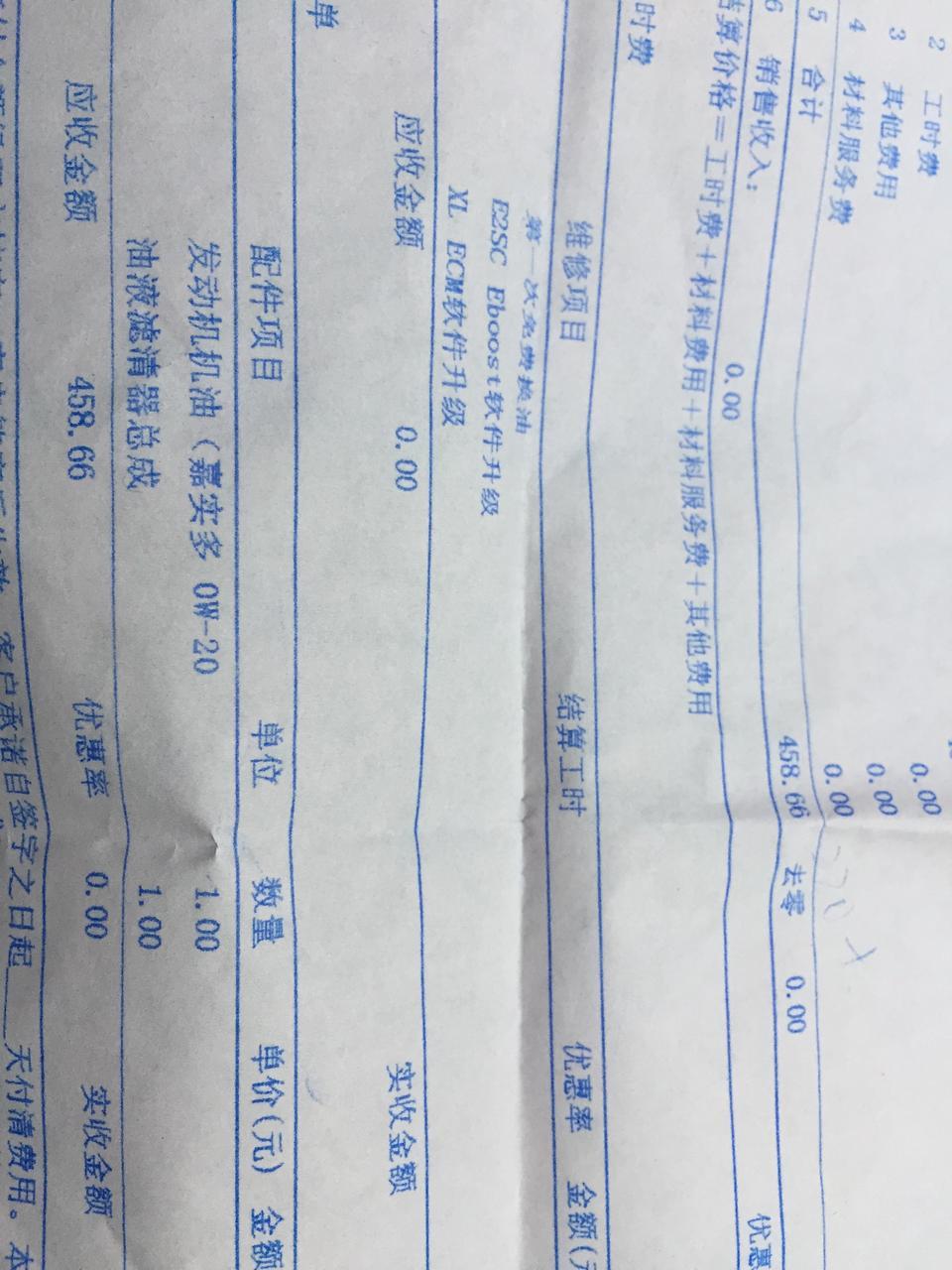 请迈锐宝XL1.3T的朋友帮忙看看，手册上机油型号是5w-30，发动机机油盖上型号是0w
-20，首保换的也是0w-20，那么是哪里错了？车主朋友你们换的什么油？