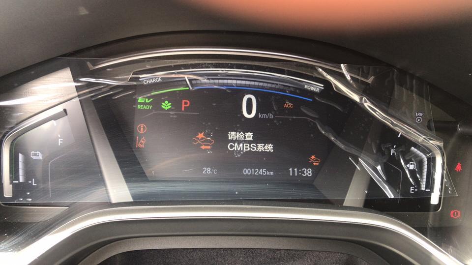 本田cr-v-在高速行驶中，突然提示“请检查ACC系统”“请检查CMBS系统”2019款混动CRV，新车目前开1200公里