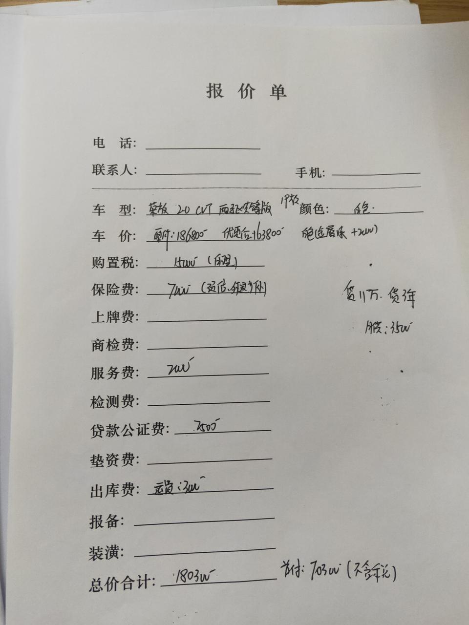rav4荣放-定了一部荣放先锋版，有没有大佬帮看看是不是贵了中共算下来要21万了啊??是不是被坑了
