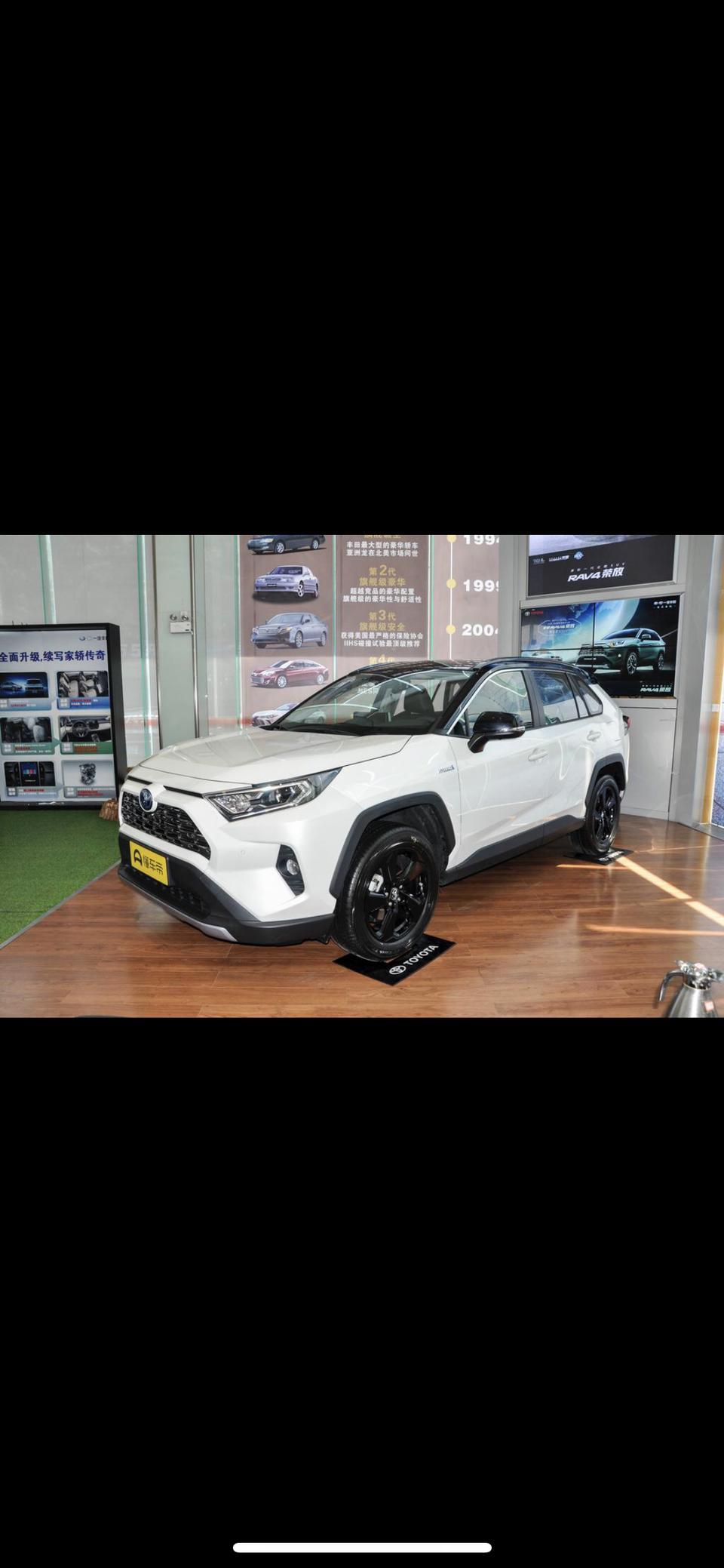 rav4荣放-双色车一定要混动顶配？