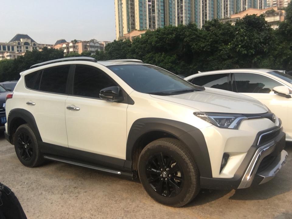 rav4荣放-感觉rav4风尚限量版的轮胎和轮眉具体好大，大神知道原因吗