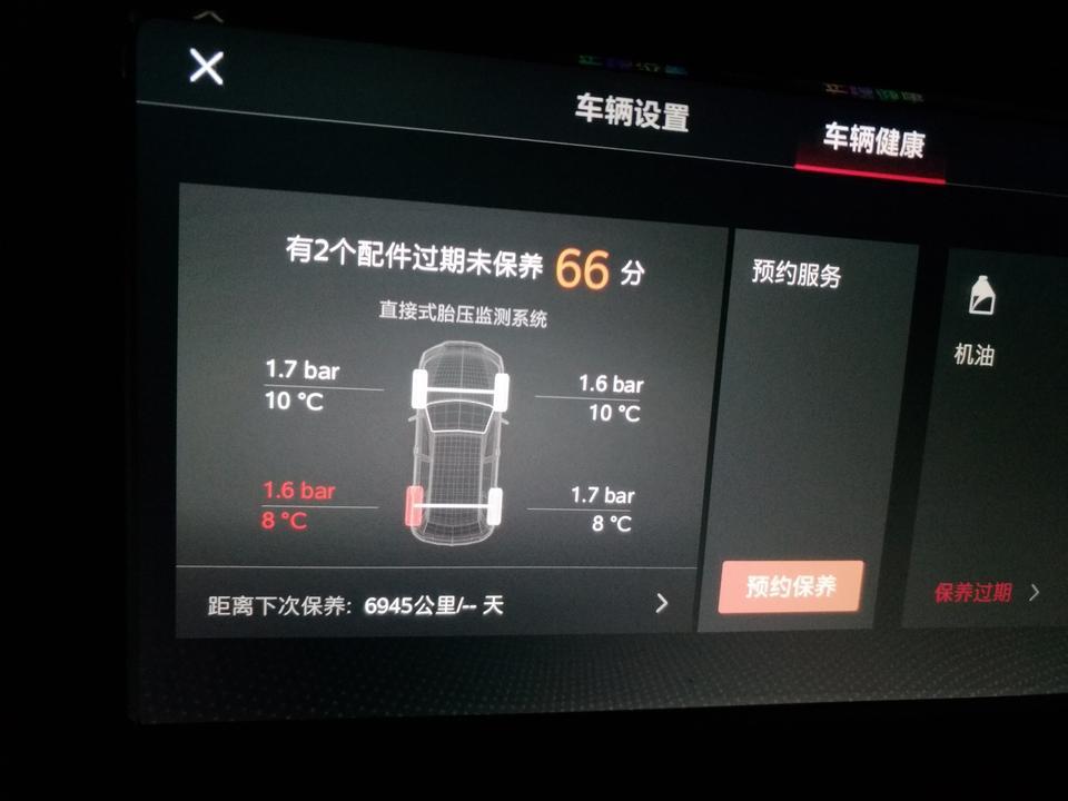 名爵zs-老师们，这显示的是胎压不足吗，名爵的胎压是多少？