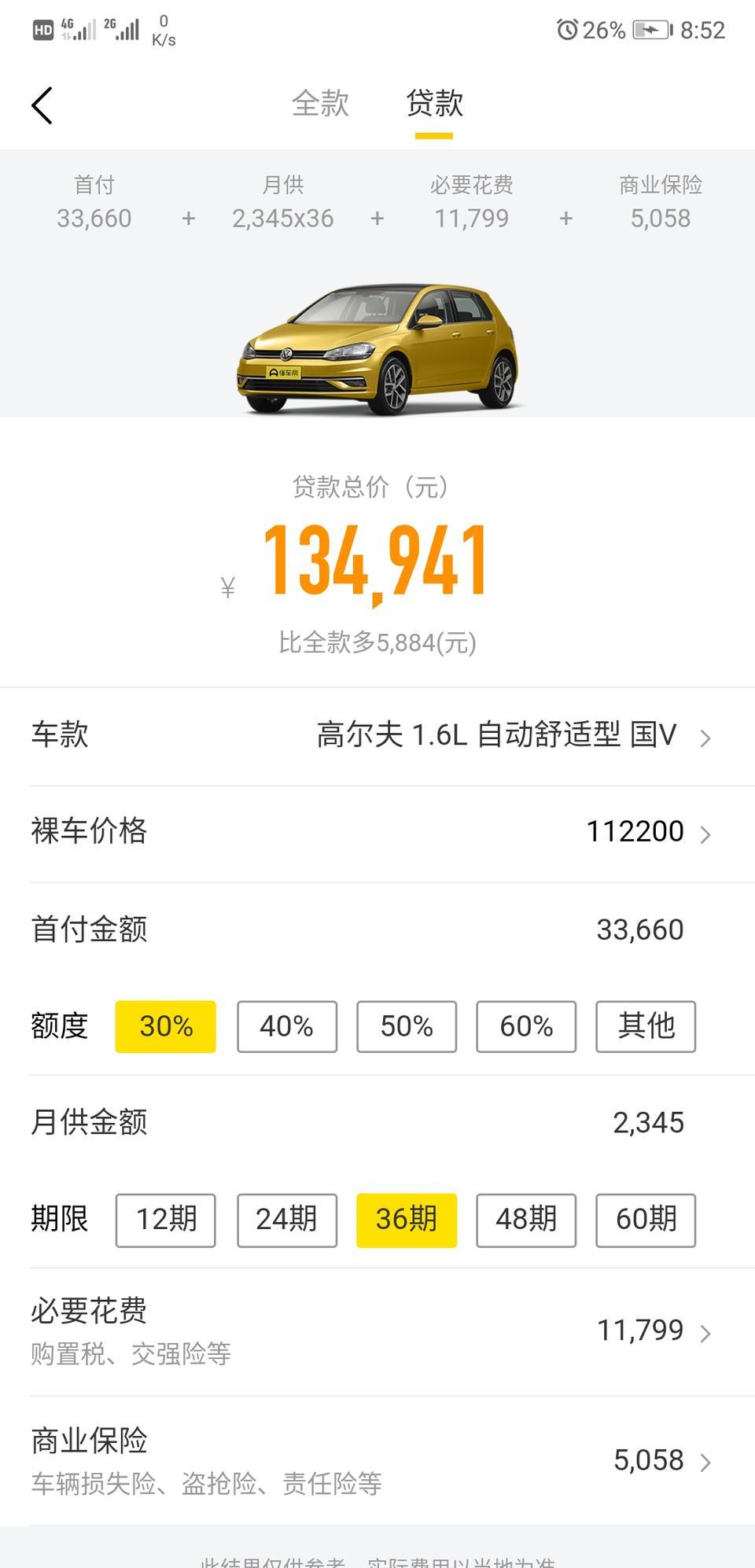 不知道这价格荆州地区能不能拿下来哦，高尔夫1.6家用应该行吧，大家都在说双离合不好，不知道空间咋样还没去试驾过实车