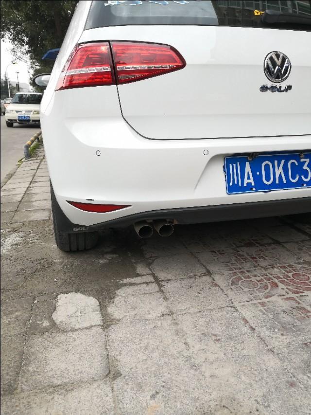 高尔夫都是双排气管？