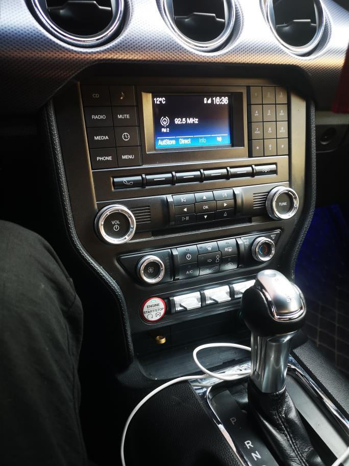 mustang-这个连上蓝牙怎么不能放音乐？福特野马