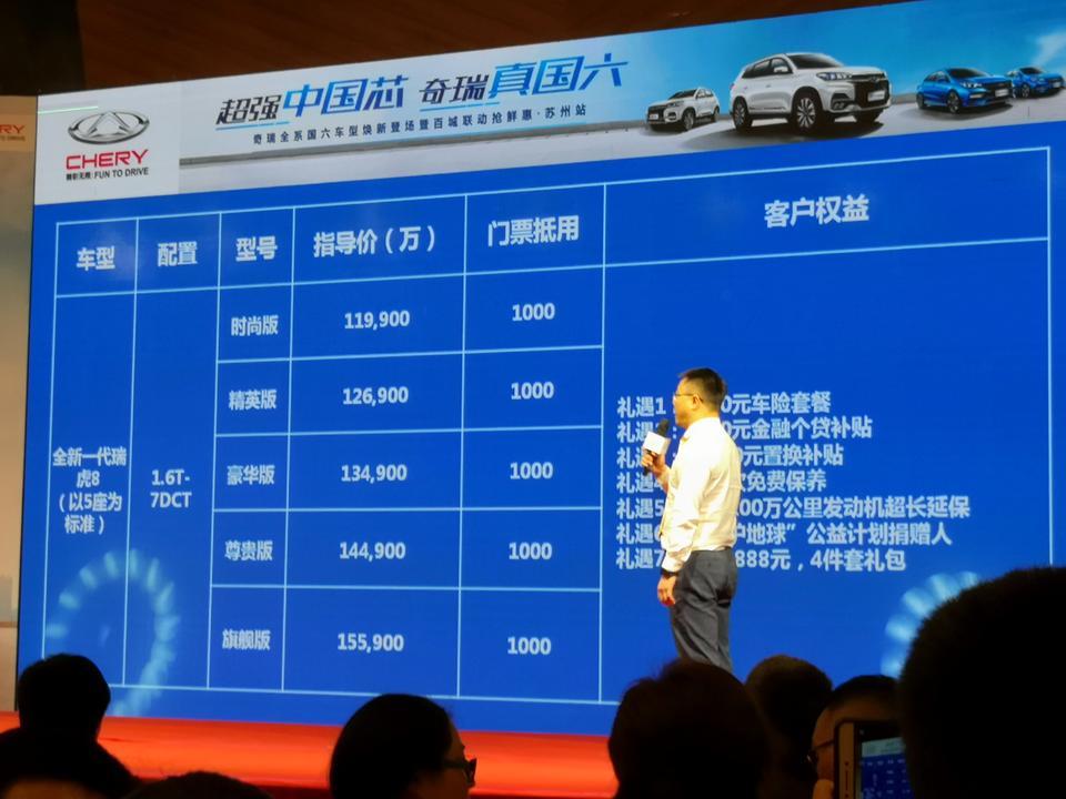 瑞虎8-7.14订的1.6豪华，看多久提车。圈友们一起见证，时间够不够长？虎8够不够火？喷子够不够多？哈哈！
