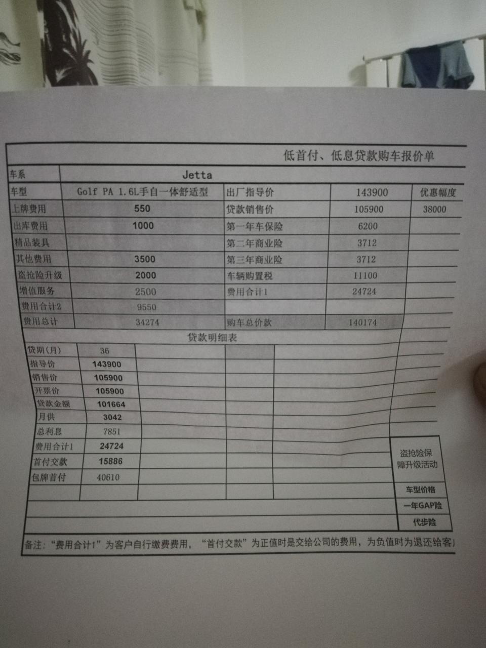 捷达vs5-有些收费合理吗？