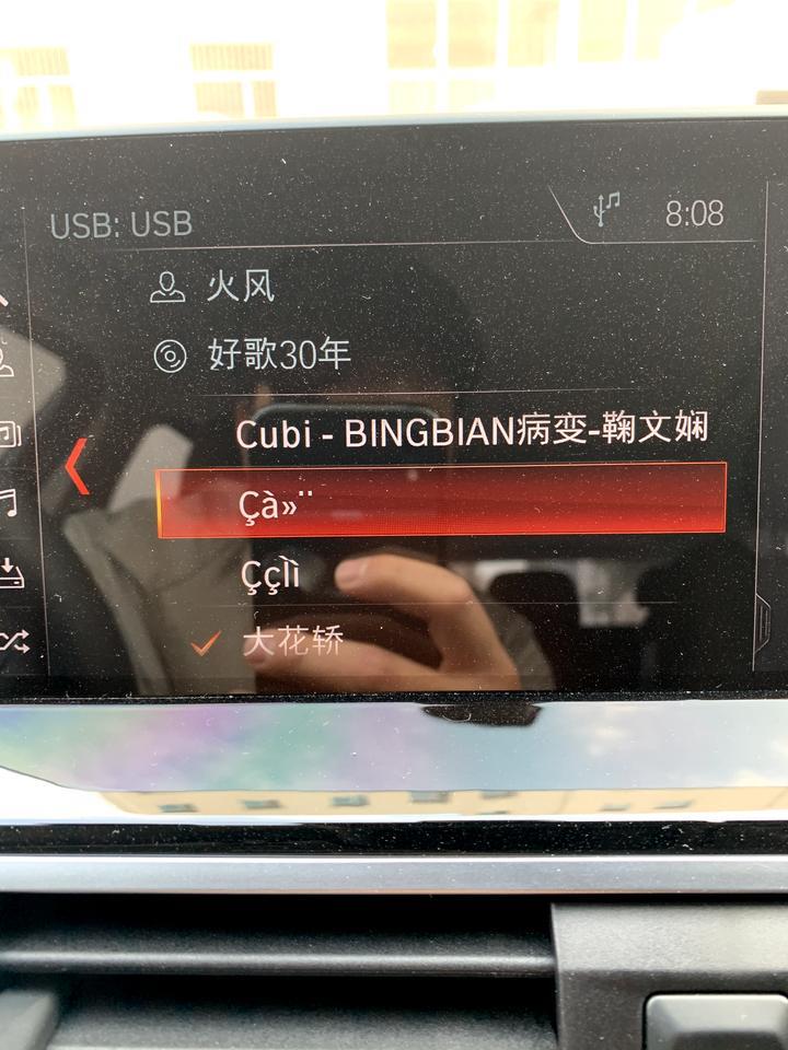 宝马x3-大神们，请帮我解决下，刚买来的时候USB播放歌曲，还显示正常的歌手加歌曲名，后来不知道怎么，只显示歌名，还有一些乱码的名字！这个怎么回事呢？