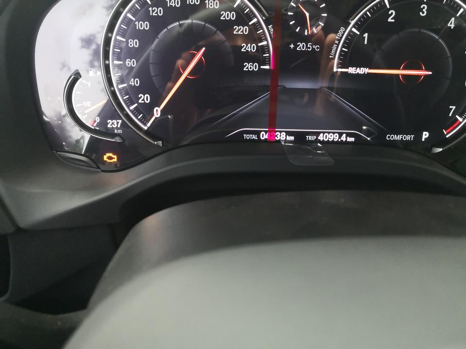 宝马x3车友们28新车刚4000公里发动机故障灯亮了电脑检测是油箱排气阀