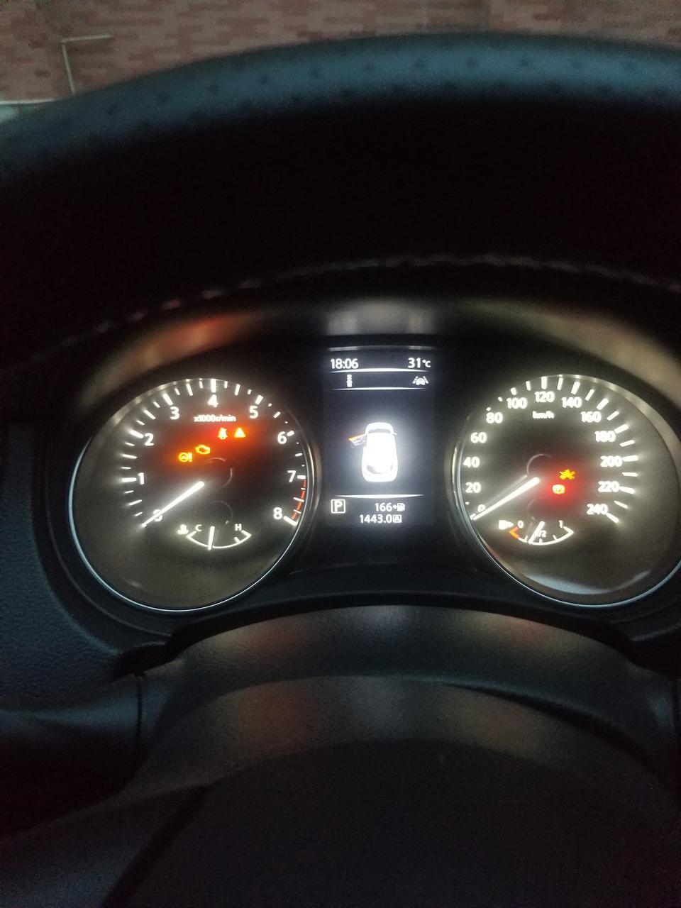 逍客-新车，通电状态下，哪个灯不该亮，车子发动以后又都正常了，都不亮了