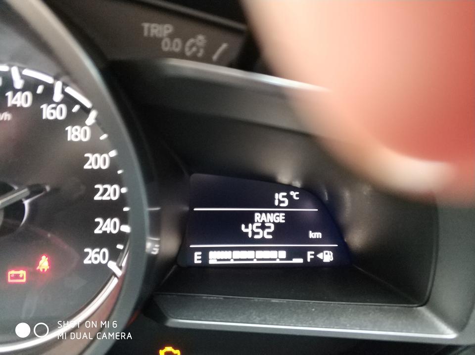 马自达cx-4-这个油位格不管跑了多久都不再变化是怎么回事？