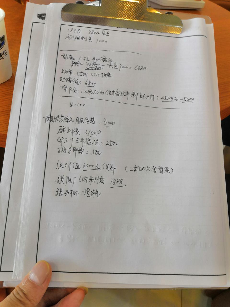 帝豪-这车预算合理吗