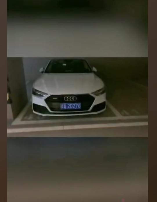 奥迪a7-这是啥车，车灯特别酷