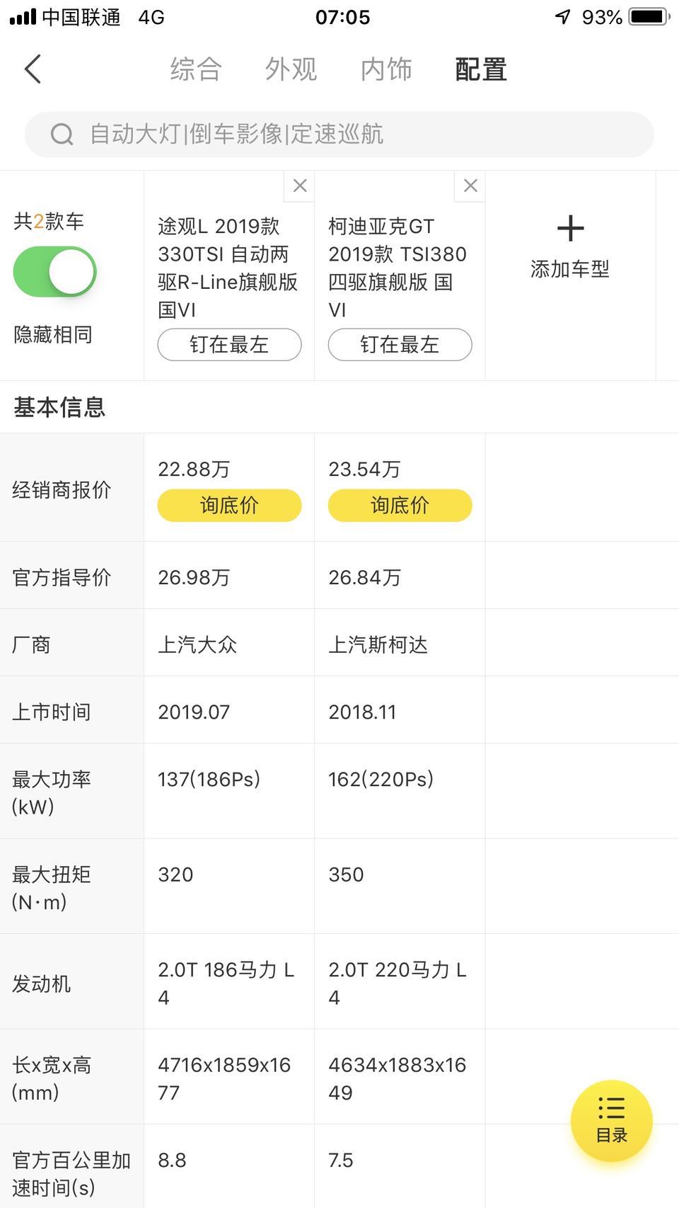 途观l-这两款车都喜欢，求车友分析一波买哪辆...