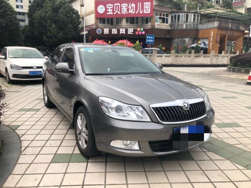 13年12月上牌 斯柯达明锐 1.6自动档 天窗 真皮座椅，这款二手车能卖多少钱？车主报价6.8万