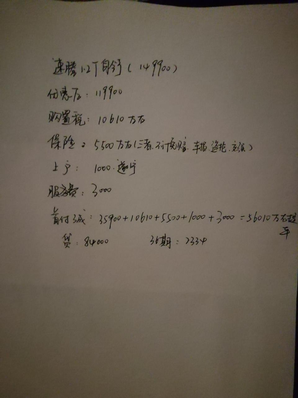 在四川成都想搞个1.2的速腾    求大佬教砍价