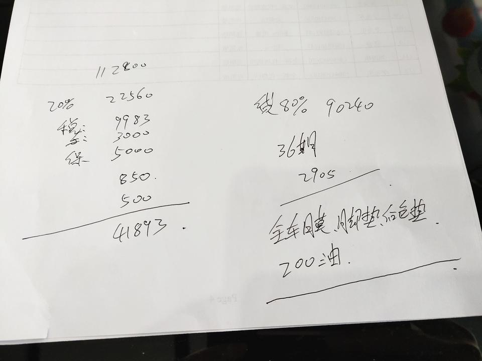 宋pro-大家看看这个价格合适吗？11.98万的