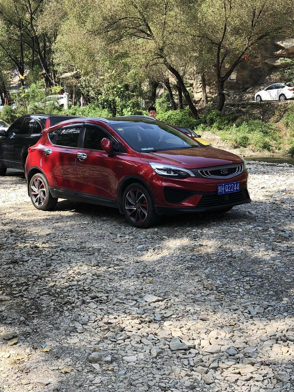 帝豪gs-蝙蝠侠迎宾灯……跟商洛三岔河游玩……酷不酷？