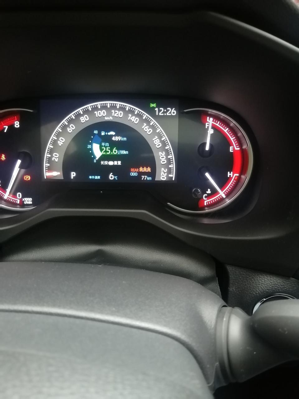 rav4荣放-图一是 时间左上角那个图标什么意思     这个车暖风咋开