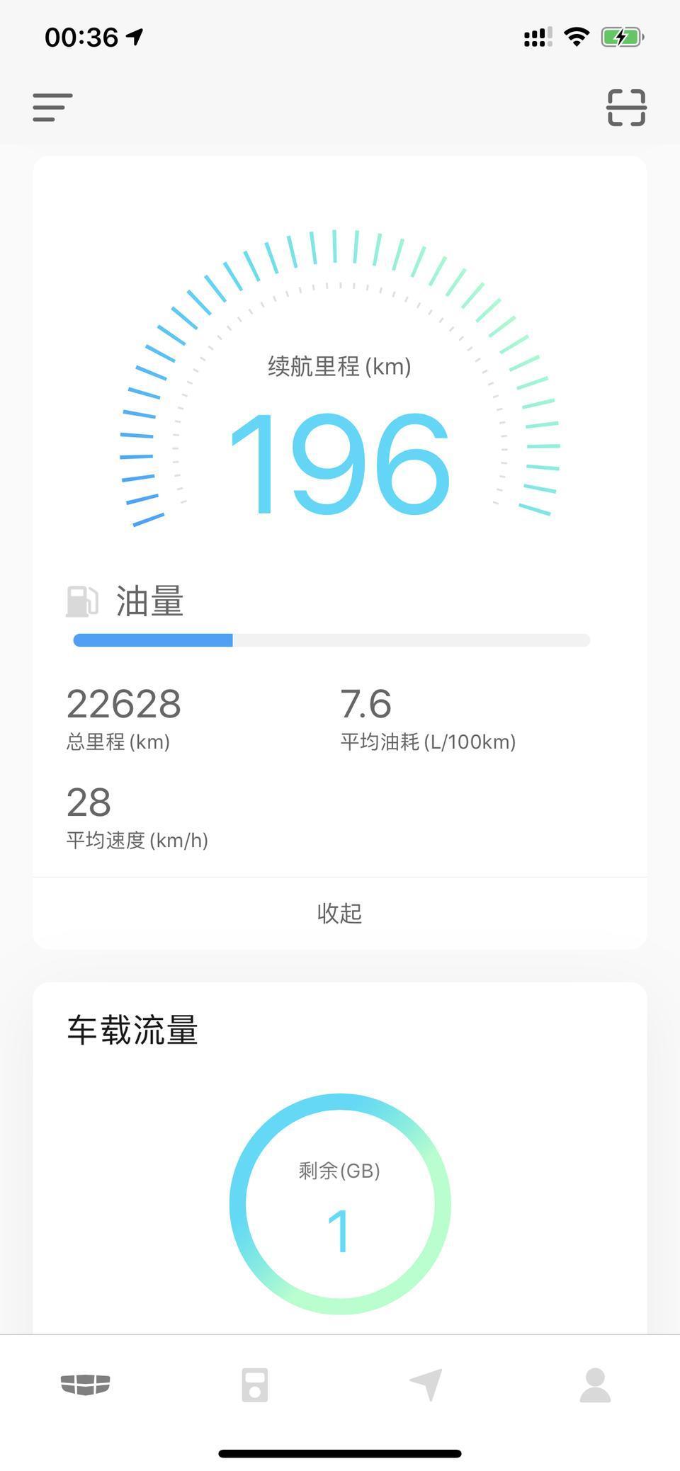 帝豪gl-友友们，第一个是网友的，我的是第二个，为什么油量相差这么大，但续航里程相差很不是很大呢