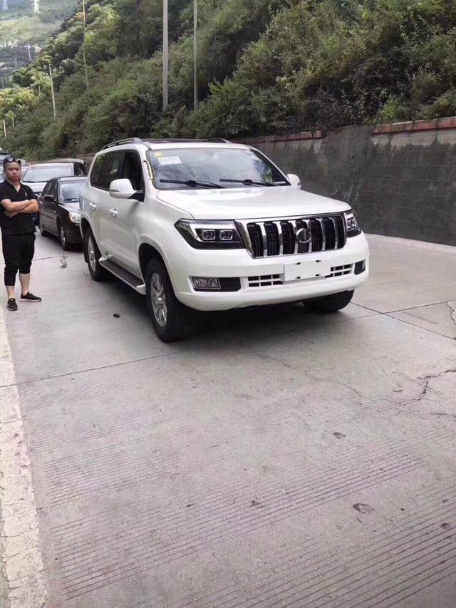 大家看看这是什么车？外观和普拉多差不多，但标志却不同，这个标志是什么品牌，有大神知道吗？