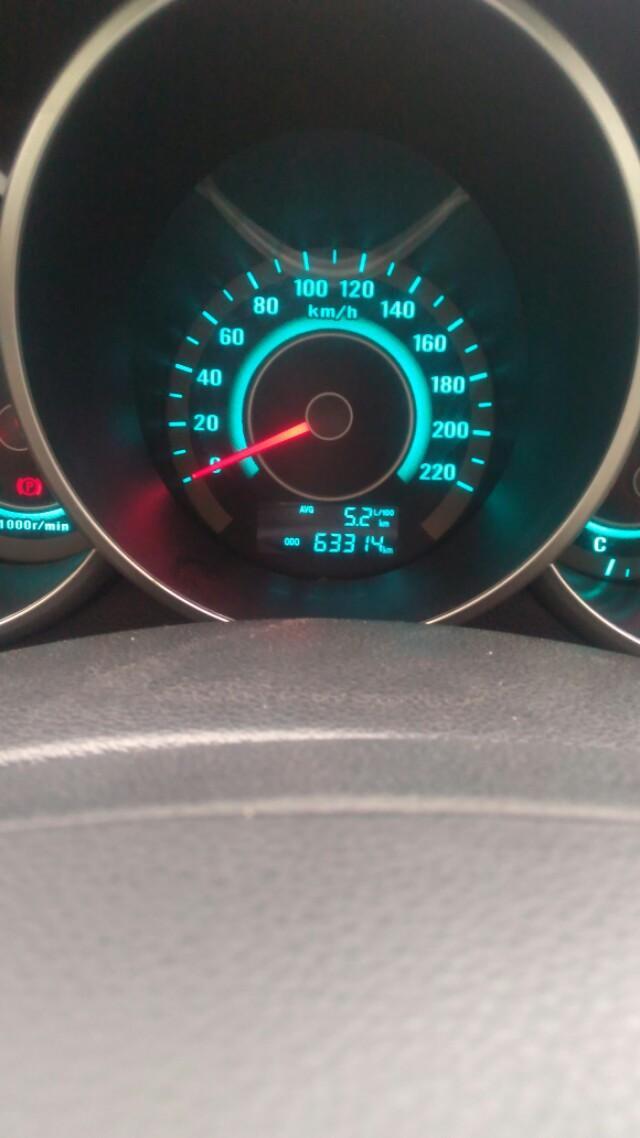 逸动dt-晒个图，这油耗如何？