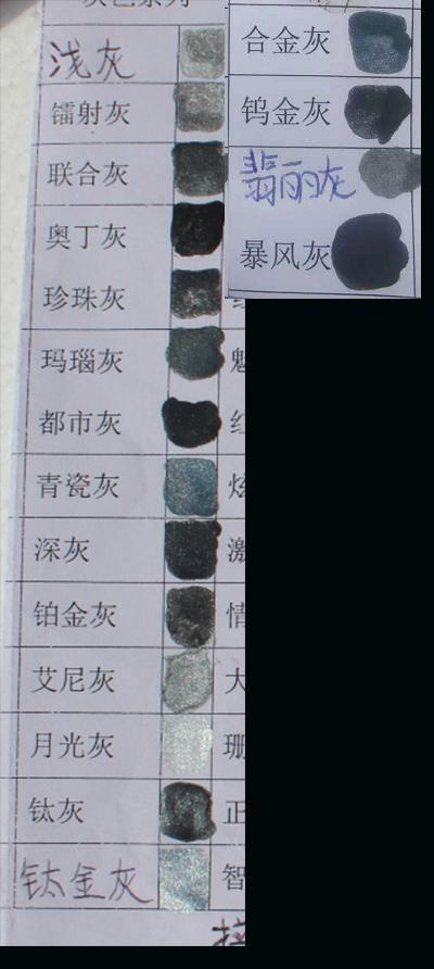 翼虎-大神帮忙看看  选哪种灰色    看花眼了……