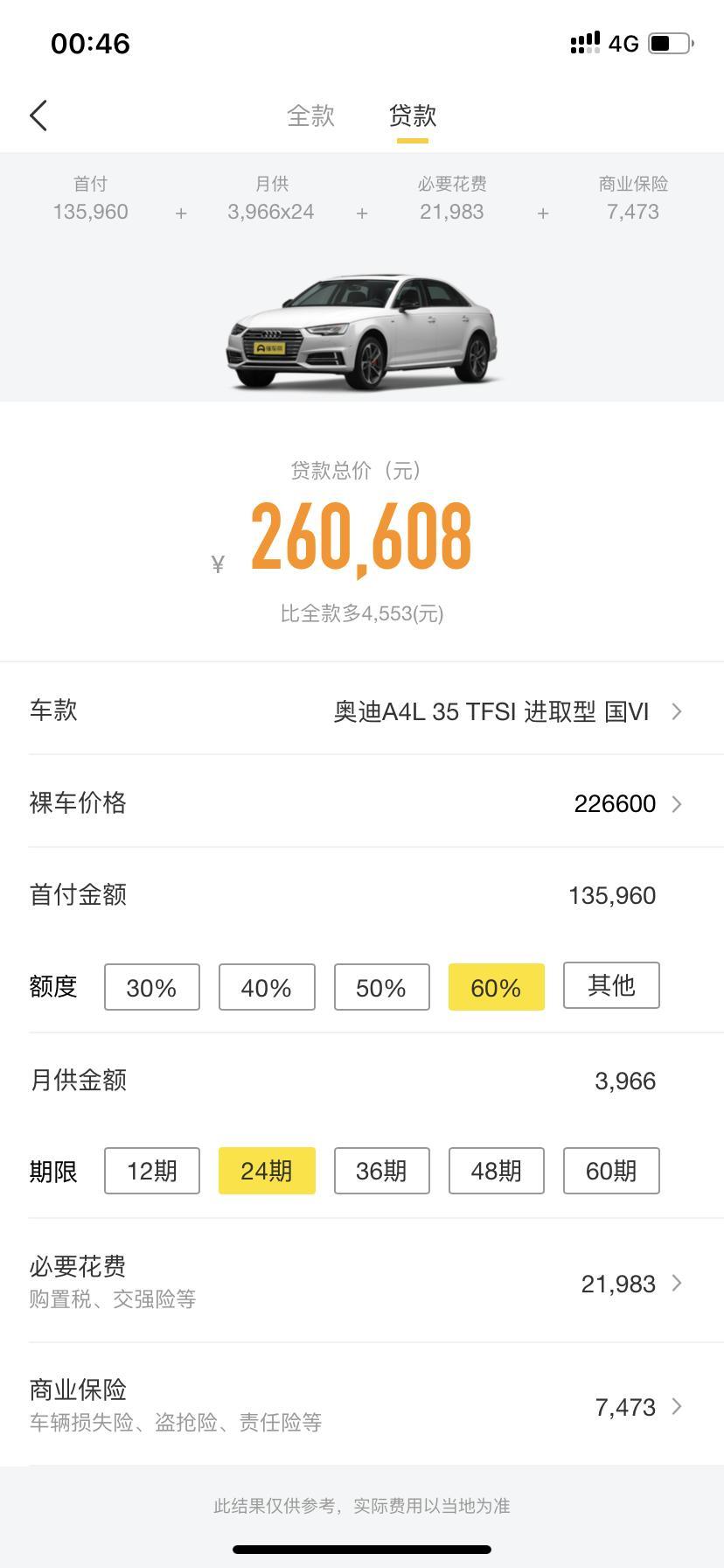 奥迪a4l-我想问问广州这个价能落地吗？35 2.0t