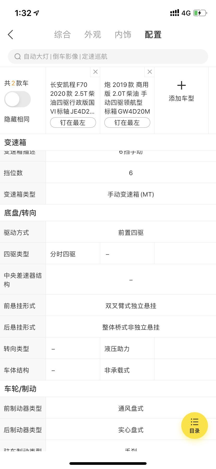 看上这2款！凯程这是2把锁吗？我个人比较喜欢玩越野！本来看上炮越野版可！长城光打雷不下雨！只能这2款选一个。有比较了解的吗？帮我分析分析！